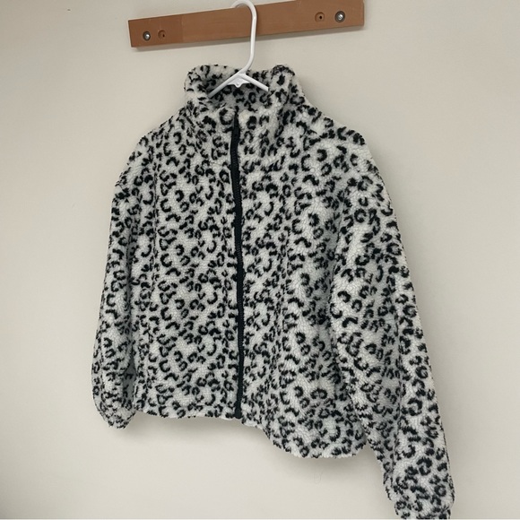 NWT Pacsun L.A. Hearts Leopard Jacket Women XS/S White/Black - Picture 12 of 12